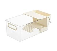 Turtle Aquarium - Acuario de tortugas de con plataforma de mordaza | Terrrapin Reptile Glass Tank | Hábitat de las Tortugas | Decorativo para tortugas terrrapinas, claro para el hogar