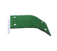Turtle Basking Dock, Aquarium Rest, Reptile Ramp Decor, Non-Slip Grass, Easy Climb Design, Hotel Balcony Living Room Tank Use, Pet Turtle Decor