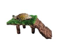 Turtle Basking Dock | Plataforma de Descanso para Terrario - Elegante Sexy Vestido de Punto de Encaje Floral para Otoño,para Tortuga Galápago Gecko Lagarto Bearded Dragon Tritón Rana Reptil Anfibio
