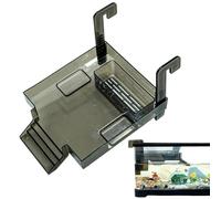 Turtle Basking Land - Plataforma de tanque de polipropileno de 8,66 pulgadas | Pet Reptile Stairs - Sun Terrace for Turtles Terrapins Frogs Salamanders Crabs Tortoises Home Aquarium Habitat Decor Frog