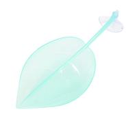 Turtle Basking | Leaf Shape Terrarium Decor with Suction Cups | Shappe Tank Decorr for Turtles, Leopard Gecko, Dwarf Frogs, Toads Backyard Pond (7.28x2.83 Inches)