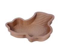 Turtle Bathing Pool, Turtle Soaking Tub with Ladder, ABS Turtle Pool, Landscape Fish Tank Decoration for Gecko, Turtle, Bearded Dragon, 13.78x11.22x1.69 Inches