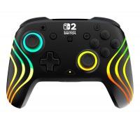 Turtle Beach Afterglow Negro Mando de juego RGB inalámbrico para Nintendo Switch 2