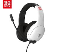 Turtle Beach Airlite Fit Negro y Blanco - Auriculares de Juego con Cable para Nintendo Switch 2