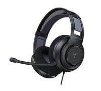 Turtle Beach Atlas 200 Cascos multiplataforma con cable para XBOX, PS5, PC | Negro, XBOX Series X|S, XBOX One, PlayStation, controles 50 mm, mic c/silenciado, espuma viscoelás., diadema flotante, ligero