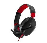 Auriculares Turtle Beach Recon 70 con cable Jack 3,5 mm Gaming Micrófono Flip-to-Mute Negro Rojo