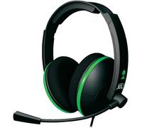 Turtle Beach Ear Force XL - Auriculares de diadema cerrados USB (con micrófono, control remoto integrado, USB), negro y verde