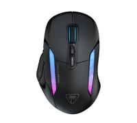 Turtle Beach Kone II Air: ratón inalámbrico ergonómico RGB para Juegos, batería de 350 Horas, Sensor óptico de 26 000 PPP interruptores ópticos de 100 Millones de clics, Negro Ceniza