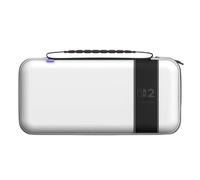 Turtle Beach PlayTrek Estuche de viaje rígido Nintendo Switch 2, Lite, OLED | Blanco estelar, estuche, portacartuchos p/12 juegos, funda, almacenamiento portátil, protección, licencia Nintendo Switch 2
