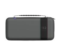 Turtle Beach PlayTrek Estuche de viaje rígido Nintendo Switch 2, Lite, OLED | Negro carbón, estuche, portacartuchos p/12 juegos, funda, almacenamiento portátil, protección, licencia Nintendo Switch 2