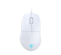 Turtle Beach Pure Sel - Ratón de Juego RGB ergonómico Ultraligero, Sensor óptico de 8000 dpi, interruptores mecánicos, Sistema de pretensado, deslizamientos de PTFE Puro, iluminación RGB - Blanco