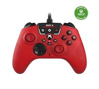 Turtle Beach React-R Rojo Controlador de Juegos con Cable, Controles de Audio, Botones Mapeables y Empuñaduras Texturizadas para Xbox Series X|S, Xbox One y PC [Con Licencia Oficial para Xbox]