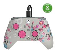 Turtle Beach Rematch Advanced Brillo Cherry Blossom Mando de juego con cable. Con licencia para Xbox con botones reemplazables, gatillos ultracortos y controles de Audio