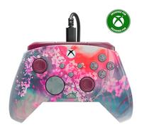 Turtle Beach Rematch Advanced Lenticular Kyoto Bloom Mando de juego con cable. Con licencia para Xbox con botones reemplazables, gatillos ultracortos y controles de Audio