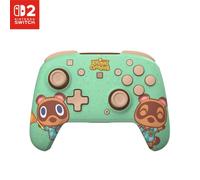 Turtle Beach Rematch Mando de juego inalámbrico para Nintendo Switch 2 | Animal Crossing Timmy y Tommy, con licencia oficial para Nintendo Switch 2, sticks TMR, diseño lenticular, batería recargable