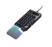 Turtle Beach Teclado para Juegos Command Series KP7 - Diseño Compacto, Disparador rápido, Interruptor de Efecto Hall, Rueda de Desplazamiento programable, tasa de recuperación 8K, Teclas de Doble