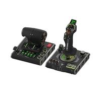 Turtle Beach VelocityOne Flightdeck - Joystick y Acelerador de Sistema Simulador HOTAS Universa con Pantalla táctil y Botones, HUD Montado en la Palanca y Sensores sin Contacto en Windows 10 & 11