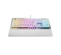 Turtle Beach Vulcan II - Teclado mecánico para PC - Interruptor Titan II - Teclas RGB Luminosas Personalizables - Reposamuñecas extraíble - Placa de Aluminio - Blanco