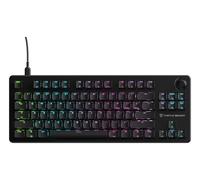 Turtle Beach Vulcan II TKL RGB Tenkeyless Teclado mecánico gaming para PC - Interruptor lineal intercambiable en caliente, iluminación RGB por botón, control de volumen, amortiguación de ruido, SOCD