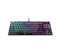 Turtle Beach Vulcan TKL Tenkeyless Linear Mechanical Titan Switch PC Gaming Keyboard with per-Key AIMO RGB Lighting, Anodized Aluminum Top Plate and Detachable USB-C Cable - Black
