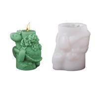 Turtle Candle Mold, Turtle Diffuser Stone Ornament Mould, Sturdy Resin Animal Molds 3D, Candle, Cake, Clay Making Moulds, for Home Decor, 2,95 x 3,9 x 2,76 pulgadas