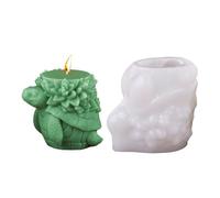 Turtle Candle Mold, Turtle Diffuser Stone Ornament Mould, Sturdy Resin Animal Molds 3D, Candle, Cake, Clay Making Moulds, for Home Decor, 2,95 x 3,9 x 2,76 pulgadas