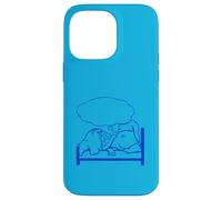 Turtle Dreaming Bubble Sleeping Hat Bed Good Canred Night Fun Carcasa para iPhone 14 Pro Max
