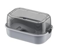 Turtle Habitat Kit - Turtle Aquarium Kit | Aquatic Turtle Habitat, Reptile Tank Kit, Bottom Drainage Aquarium Terrarium For Tortoise Hermit Fish Amphibians Snake Gecko Chameleon and Frog