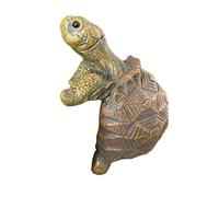 Turtle Hanging Ornament - 1.57x2.36x2.95 Inches Turtle Figurines | Turtles Figurines Bonsai Pot Hanger,miniatures Resin Sculpture Garden Ornaments, Home Decorations for Bonsai Flower Pots Fish Tank