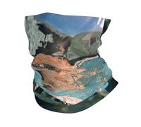 Turtle Marina Adorable del Océano Polainas De Cuello Protección Solar Bandana Protección UV Pañuelo De Cabeza para Adulto Mujer Deportes 25X50Cm