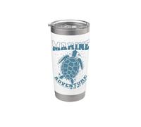 Turtle Marine Adventure está en mi alma Vaso térmico de acero inoxidable de doble pared