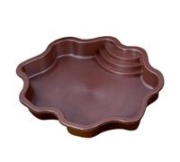 Turtle Pool - Bathing Tub for Turtle Large Capacity, Turtle Feeding Dish, Reptile Habitat, Tortoise Feeder Bowl with Ramp for Geckos, Turtles