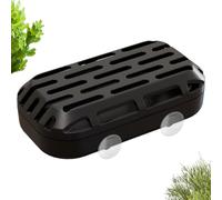 Turtle Poop Catcher Bin - Viewing Window Feature, Aquarium Waste Collector for Easy Cleaning, Animal Care Tool, Home Office Container with Clear Panel, Adults Professionals Pet Accessory for Turtles