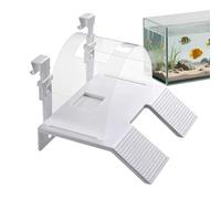 Turtle Ramp Ladder, Double Ladder Resting, Reptile Climbing Organizer for Keepers Breeders Pet Parents Animal Lovers, Sturdy Daily Terrarium Accessory for Enclosure Shelters Shops Home Office Living