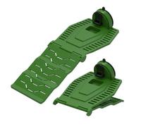 Turtle Ramp, Tortoise Climbing Ladder, Foldable Resting Platforms, Reptile Basking Dock for Aquarium, Fish Tank, Habitat Accessories, Small, Medium, Large, Green