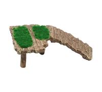Turtle Ramps for Aquarium - Reptile Basking Terrace, Resting Dock with Non-Slip Exterior, Pet Supplies for Terrapin, Frog, Lizard, and Reptile Landscape Decor, Aquarium Accessories