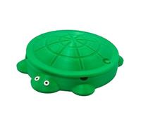 Turtle Sandbox, Mini Play Tray, Kids Sensory Toy with Lid Feature, Outdoor Supply with Creative Details, Activity Category, Sand Play Set for Boys Girls Garden Beach Backyard Park Playground