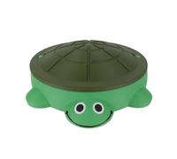 Turtle Sandbox, Portable Sand Toy, Cute Design, Secure Lid, Compact Build, Interactive Play, Durable Material, with Fun Setup for Boys, Girls, Outdoor, Yard, Beach, Garden, Indoor