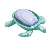 Turtle Soap Holder - Tortoise Shaped Dispenser, Self-Draining Turtle Soap Dish, Cute Tortoise Design for Kitchen Sink, Bathroom | Practical and Decorative Shampoo Bar Holder for Bathtub, Home, Shower
