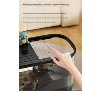 Turtle Tank Aquarium Kit - Reptile Habitat with Anti-Escape Lid & Basking Platform,Durable PP Material for Small Turtles & Amphibians