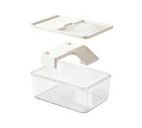 Turtle Tank - Basking Clear Enclosure with Ramp Lid