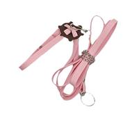 Turtle Walking Harness - Adjustable PU Leather Leash for Outdoor, Soft Chest Collar with Color Strap, Comfortable Fit, Easy Control & Secure Lead for Gecko Tortoise Walk Adventure