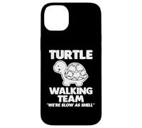 Turtle Walking Team - Divertido dicho sarcástico novedad caminando Carcasa para iPhone 14 Plus
