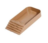 Turtle Water Bowl, Multifunctional Reptile Feeding Tub, 10.63 Inch Tortoise Food Dish, Ramp Access Design, Easy-To-Clean, Ideal for Reptiles and Amphibians