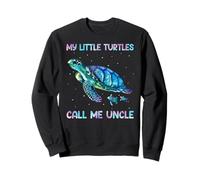 Turtle Watercolor Sea Ocean My Turtles Call Me Uncle Sudadera