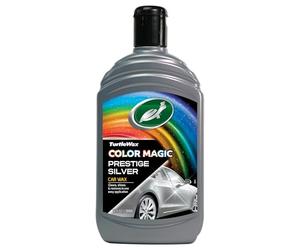 Turtle Wax 52710 Color Magic Car Polish Cuidado de la pintura Plata 500 ml - Restaura el color y el brillo