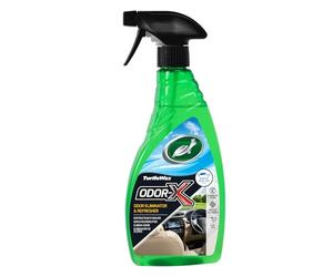 Turtle Wax 52896 Power Out Odor X - Eliminador de olores para interiores de autos, elimina olores a humo y mascotas - Seguro para todo tipo de telas, aroma cinético a auto nuevo
