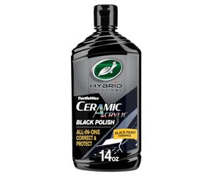Turtle Wax 53448 Hybrid Solutions Ceramic Pulido Premium para Protección De Pintura Negra Nera Negra 500Ml