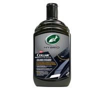 Turtle Wax Hybrid Solutions - Pulidor y cera de cerámica acrílica negra para coche, 500 ml, paquete de 1, desarrollado para vehículos negros, removedor de arañazos de coche, ofrece un brillo profundo