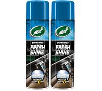 Turtle Wax Limpiador de plásticos y salpicaderos Fresh Shine ambientador, 500 ml: elimina la suciedad, el polvo y los residuos del plástico en los interiores del coche para un brillo brillante